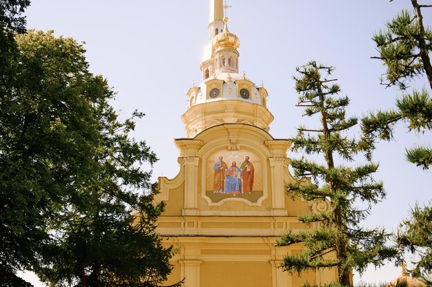 Iglesia Peter y Paul Fortress San Petersburgo Rusia Marzo 2023