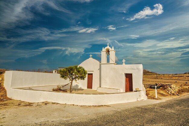 Iglesia del pueblo de Ano Meria de Folegandros