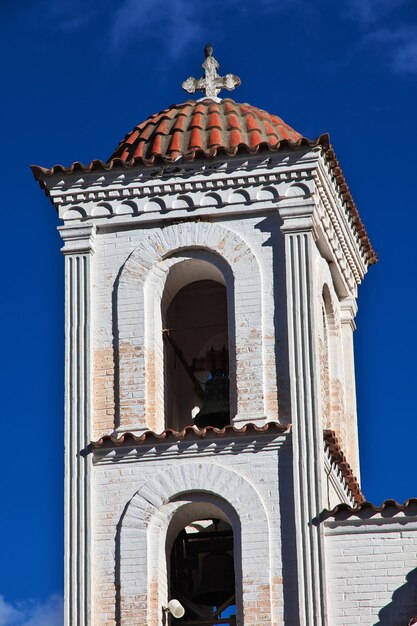 La iglesia en el pueblo Chipre de Kakopetria