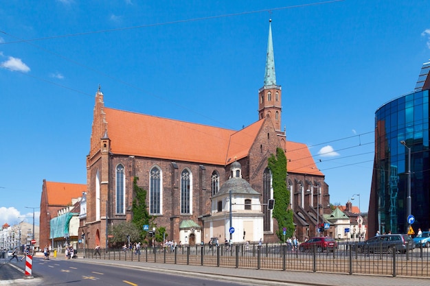La iglesia de San Adalberto en Wroclaw