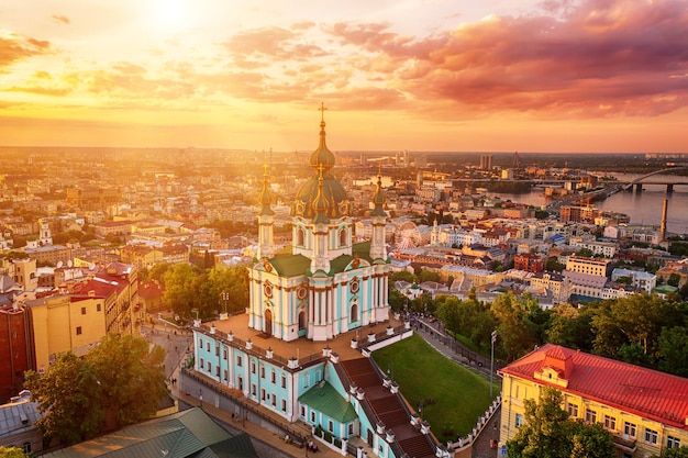 Iglesia de San Andrés en Kyiv