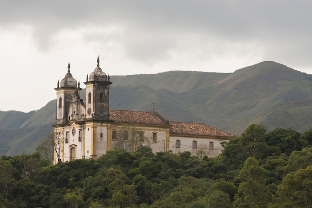 Iglesia de San Francisco de Paola, en Ouro Preto, Minas Gerais, Brasil