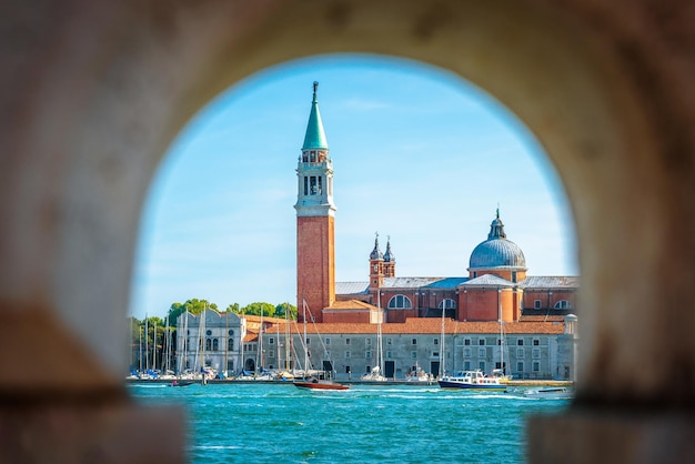 Iglesia de San Giorgio Maggiore en la isla Venecia Italia