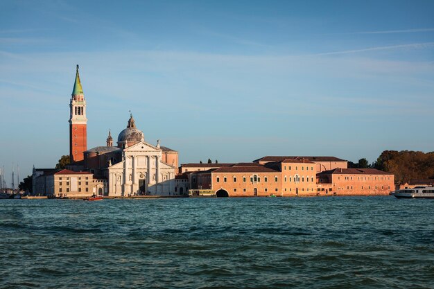 Iglesia de 'San Giorgio Maggiore' en Venecia, Véneto, Italia.