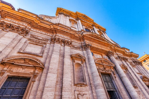 Iglesia de San Ignacio de Loyola en el Campus Martius italiano Chiesa di SantIgnazio di Loyola en Campo Marzio Italia