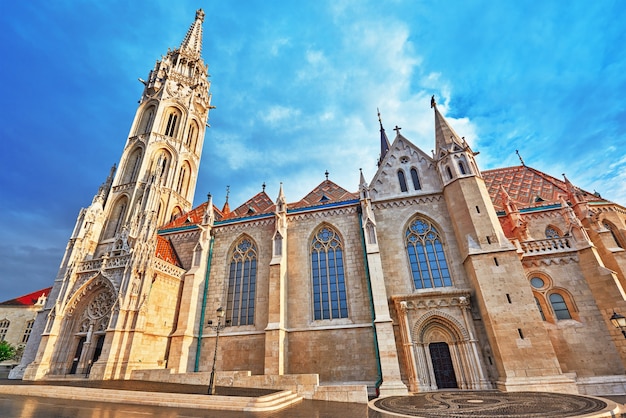 Iglesia de San Matías en Budapest. Uno de los principales templos de Hungría.