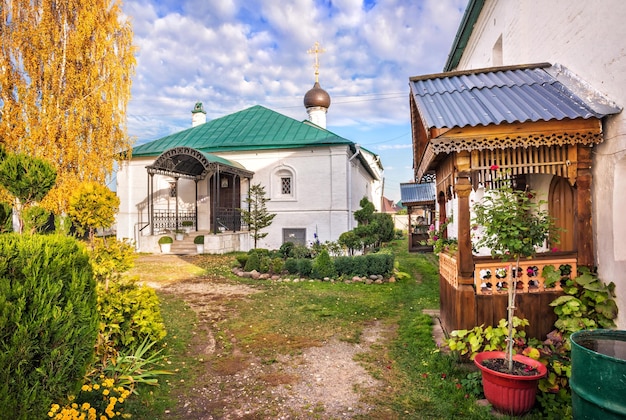 Foto iglesia de san sergio de radonezh sretensky monasterio gorokhovets