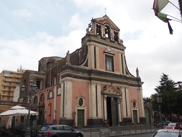 Foto iglesia de san vito en mascalucia desde los siglos xvii al xviii catania sicilia