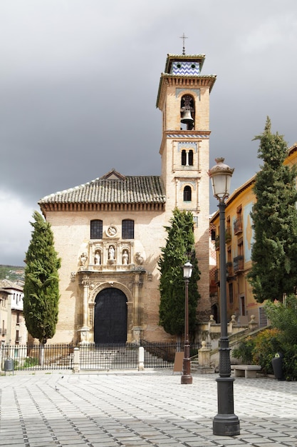 Iglesia de Santa Anna en Granada, España