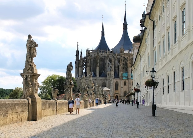 Iglesia de Santa Bárbara en Kutná Hora