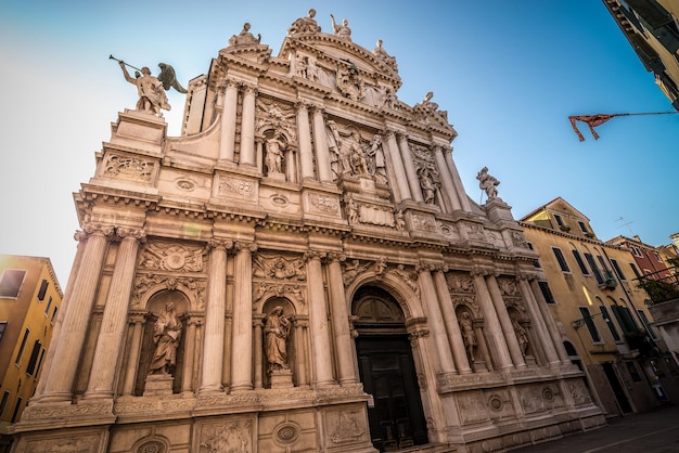 Iglesia de Santa Maria del Giglio en Venecia Italia