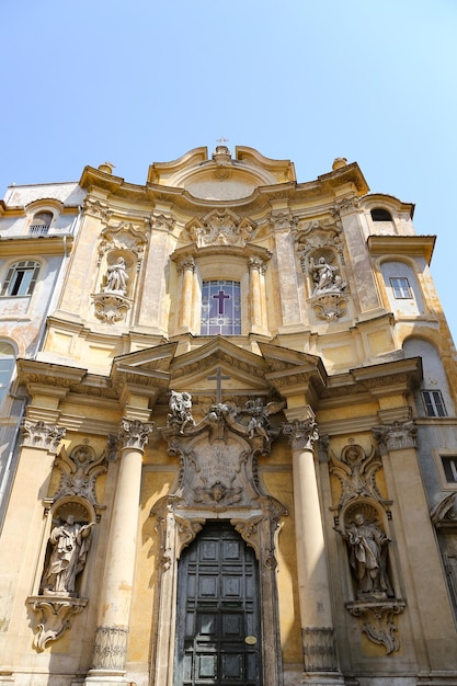 Iglesia de Santa Maria Maddalena en Roma Italia