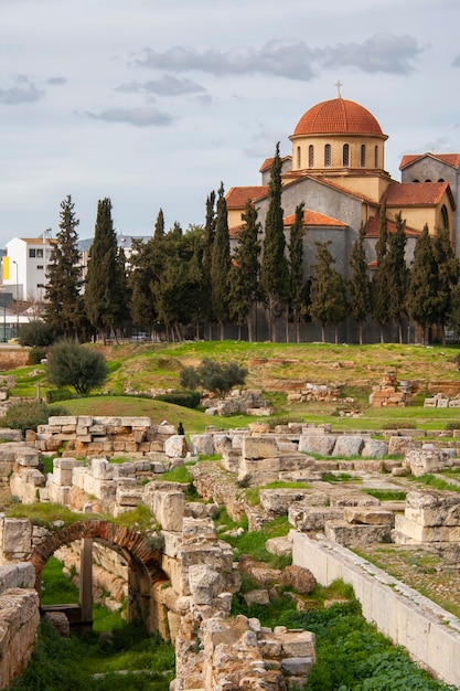 Iglesia de la Santísima Trinidad en Kerameikos y Atenas Grecia