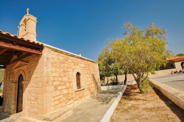 Iglesia de los santos apóstoles en la isla Grecia de Aegina