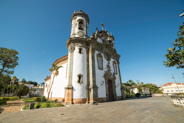 Iglesia de São Francisco de Assis en São João Del Rey - Minas Gerais, Brasil