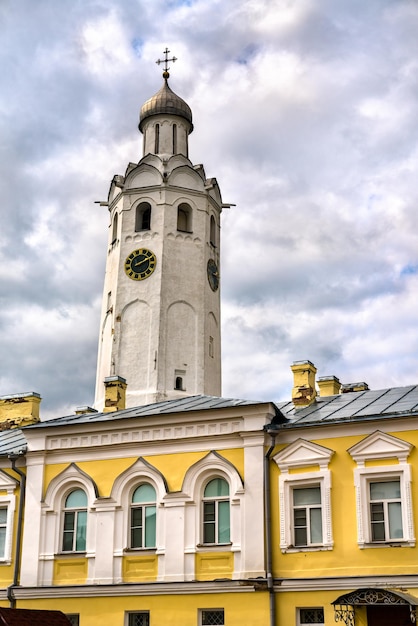 Foto iglesia de sergius de radonezh en novgorod detinets en la gran novgorod de rusia