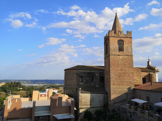 Iglesia en Spoltore, provincia de Pescara en los Abruzos, Italia