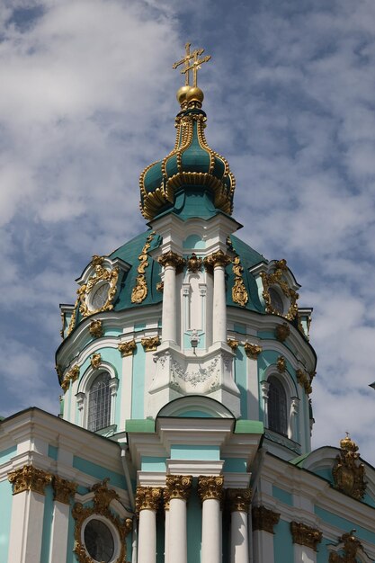 Iglesia de St Andrews en Kiev Ucrania