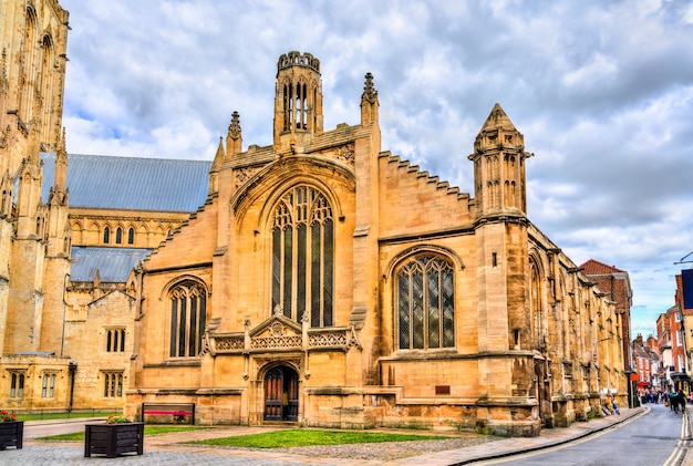 Iglesia de St Michael le Belfrey en York - Inglaterra, Reino Unido