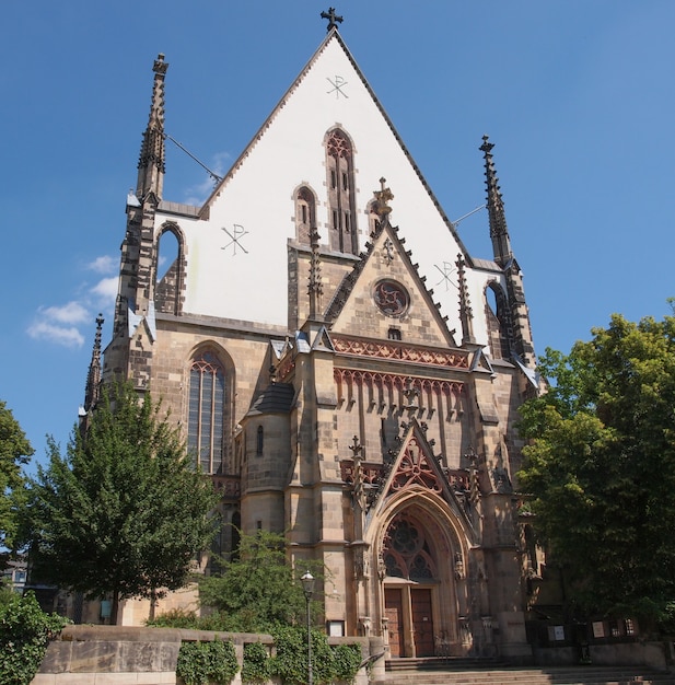 Iglesia Thomaskirche en Leipzig