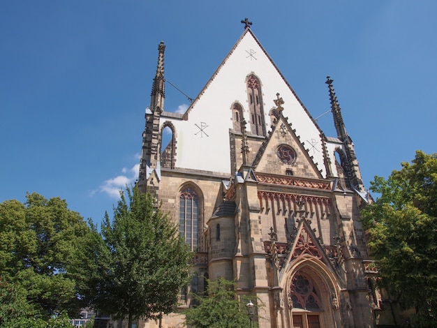 Iglesia Thomaskirche en Leipzig