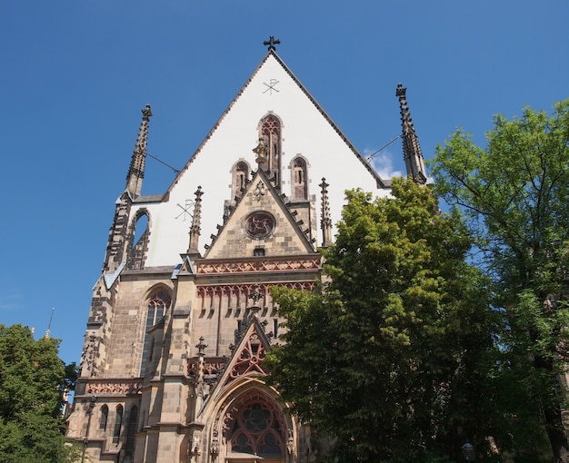 Foto iglesia thomaskirche en leipzig