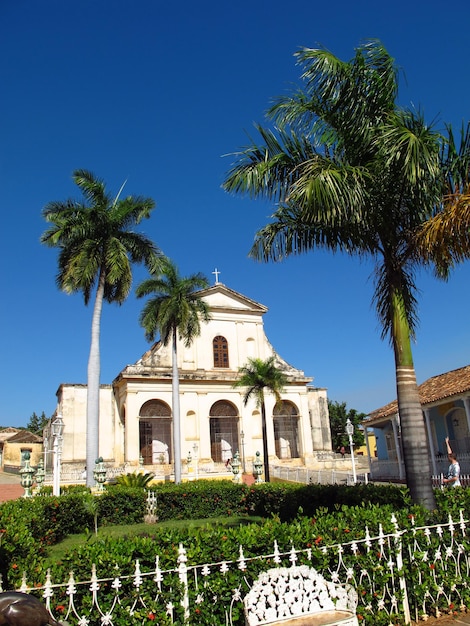 La iglesia en Trinidad, Cuba