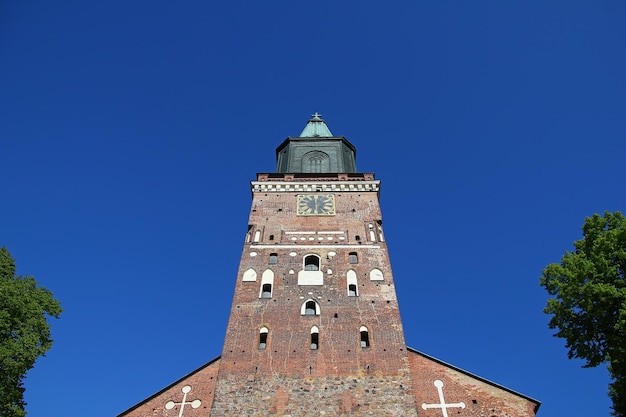 La iglesia en Turku Finlandia