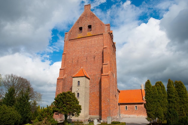 Iglesia Vaeggerlose en Falster en Dinamarca