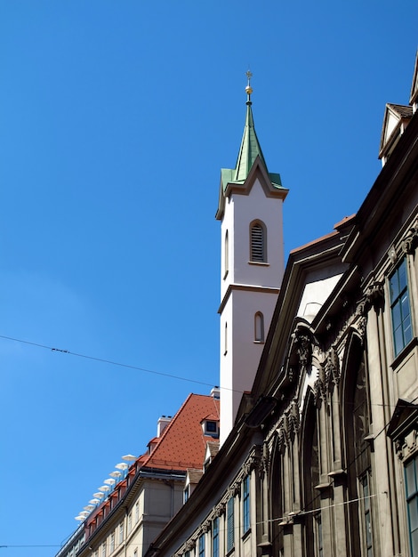 La iglesia en Viena, Austria.