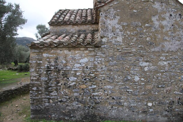 Igreja bizantina em Naxos Grécia