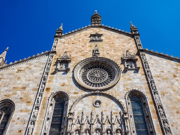 Igreja Catedral HDR em Como