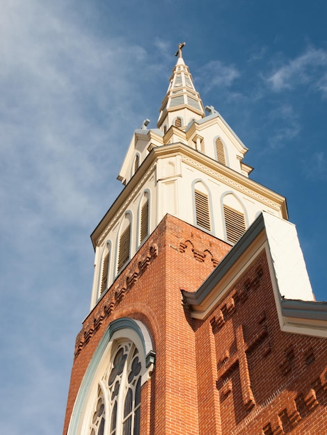 Foto igreja católica em denver, colorado.