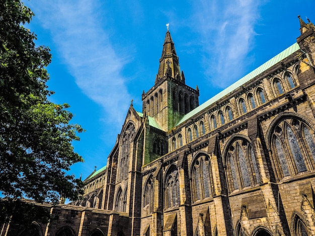 Igreja da catedral HDR Glasgow