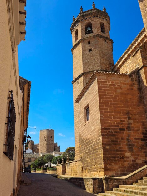 Foto igreja de banos de la encina, na província de jaen