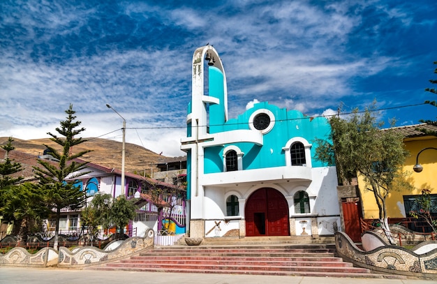Igreja de Chupuro perto de Huancayo no Peru