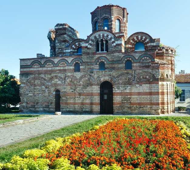 Foto igreja de cristo pantocrator, nessebar, bulgária.