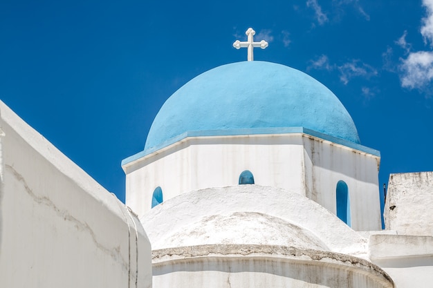 Igreja de lefkes em paros, grécia