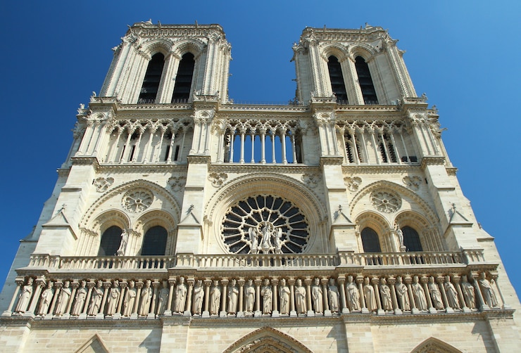 Foto igreja de notre dame em paris