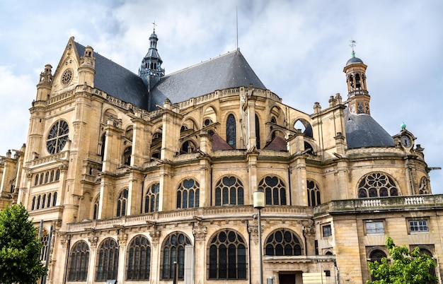 Igreja de Saint Eustache em les halles paris frança