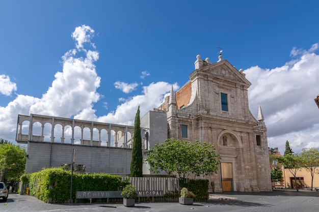 Igreja de San Agustín a sede do Arquivo Municipal de Valladolid