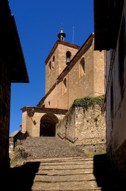 Igreja de San Esteban, vale Roncal, Roncal, Navarra, Espanha