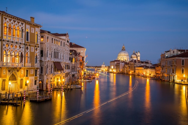 Igreja de Santa maria della salute em Veneza, Itália.