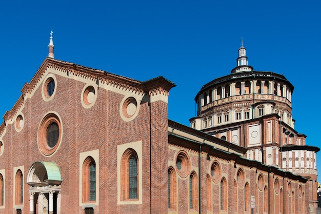 Igreja de santa maria delle grazie, milão, itália
