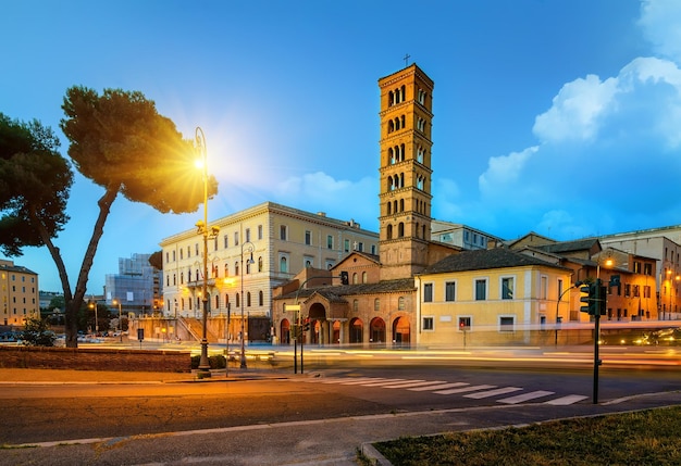 Igreja de santa maria em cosmedin em roma itália