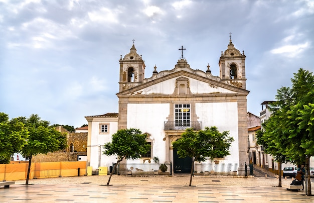 Foto igreja de santa maria em lagos, portugal