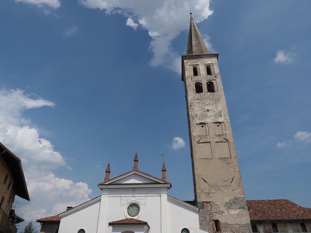 Igreja de santa maria maggiore em candelo