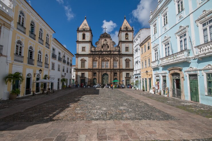 Igreja de São Francisco no Pelourinho Salvador Bahia Brasil.