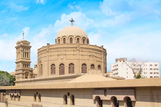 Igreja de São Jorge no distrito copta do Cairo, no Cairo Antigo, Egito