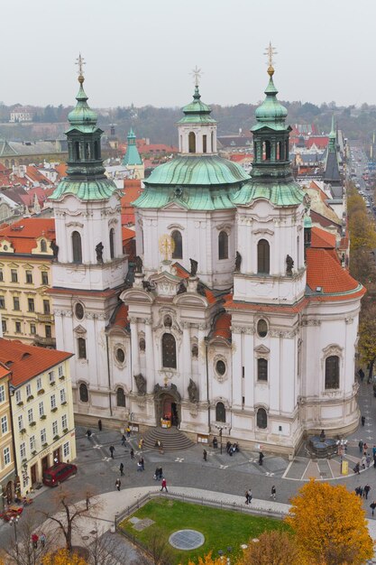 Igreja de São Nicolau da Praça da Cidade Velha Praga República Checa